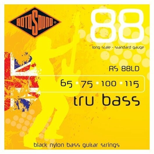 Струны для бас-гитары Rotosound Tru Bass RS88LD 65-115