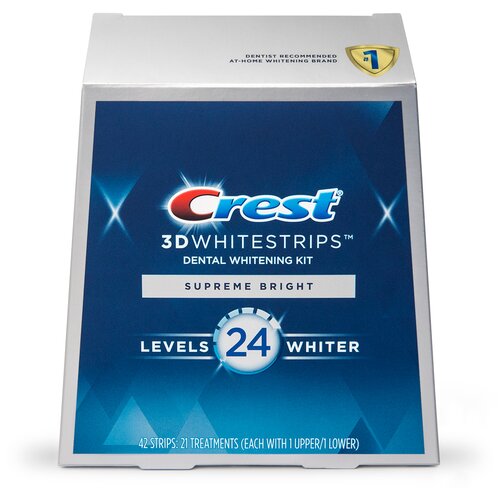 Crest 3D Whitestrips Supreme Bright – Отбеливающие полоски для зубов