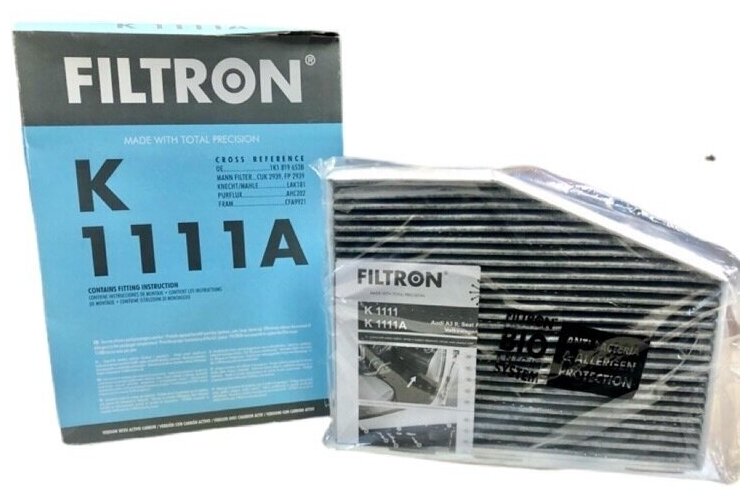 Фильтр салона Filtron K1111A