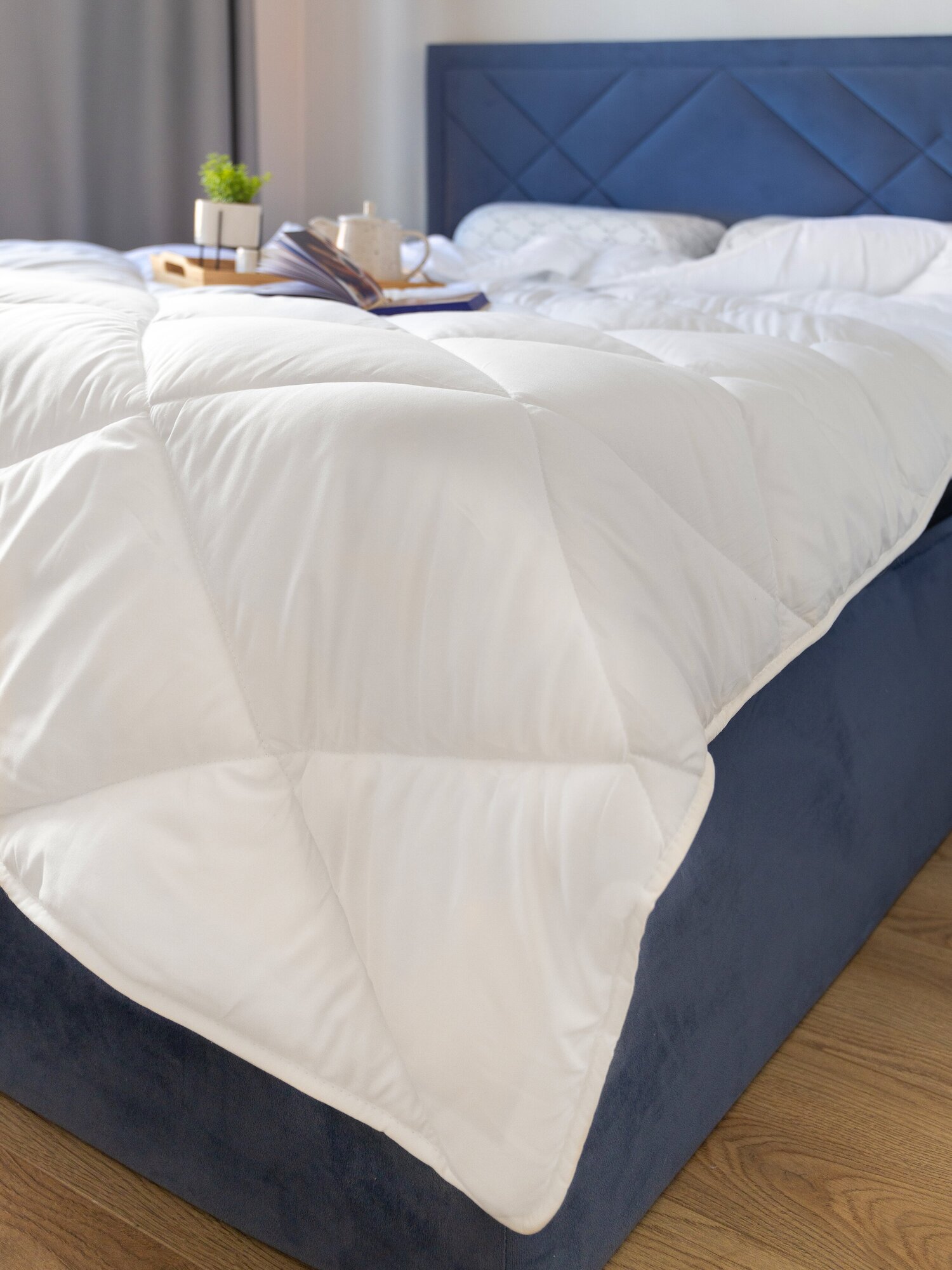 Одеяло GEMLUX перфекто, Одеяло стеганое, 2-спальное , всесезонное - фотография № 7