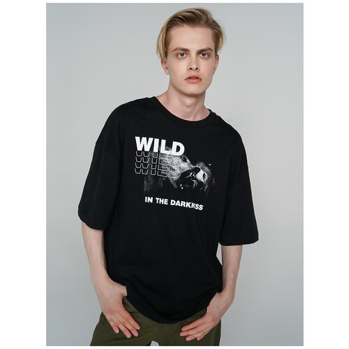 фото Футболка твое 82474 цвет: черный xxl