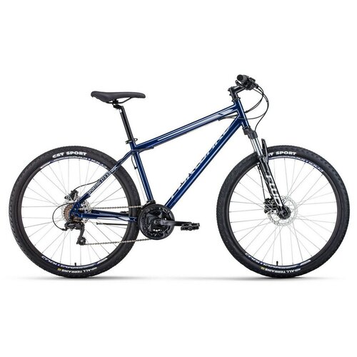 фото Велосипед forward sporting 27.5 3.0 disc 2021 рост 19 темно-синий/серый