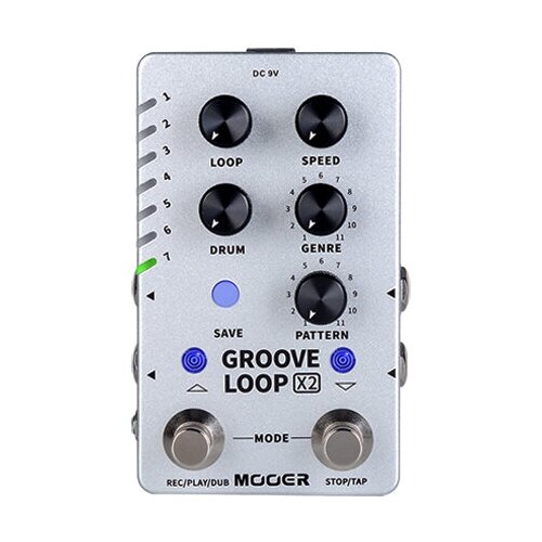 mooer groove loop x2 stereo looper Mooer Groove Loop X2 Stereo Looper