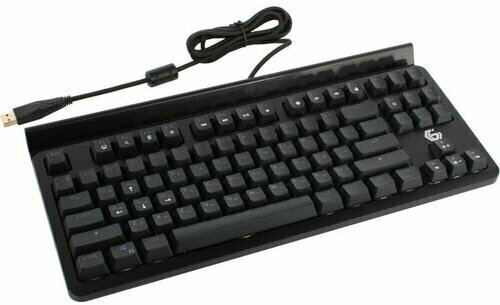Клавиатура Gembird USB, чёрн, 87 кл., Rainbow, 10 реж., 1,8м, подставка д/планшета - фото №15