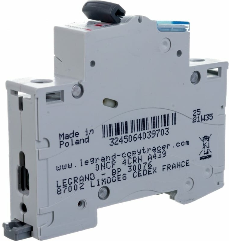 TX3 403972 Автоматический выключатель однополюсный 16А (6 кА, B) Legrand - фото №8