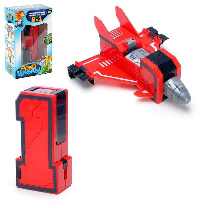 Робот-трансформер Woow Toys "Робоцифры 1" (4407656)