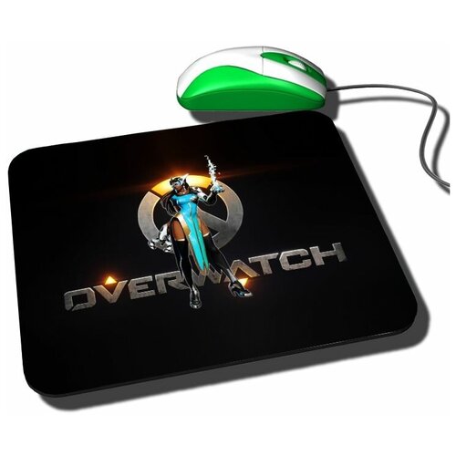 Коврик для компьютерной мышки с принтом Overwatch