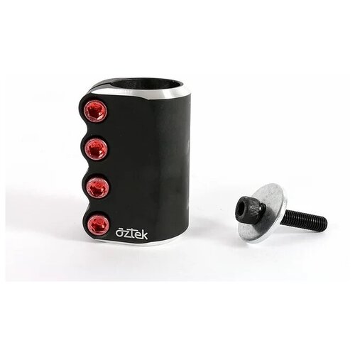 фото Зажим для самоката aztek pandora scs black/red