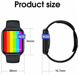 Смарт Часы W26 Watch6 Smart watch 6 Series Умные Часы Металл Bluetooth Фитнес Браслет для Android Ios для Всех