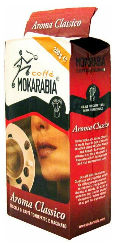 Mokarabia / Кофе Mokarabia Aroma Classico молотый, 250г - фотография № 1