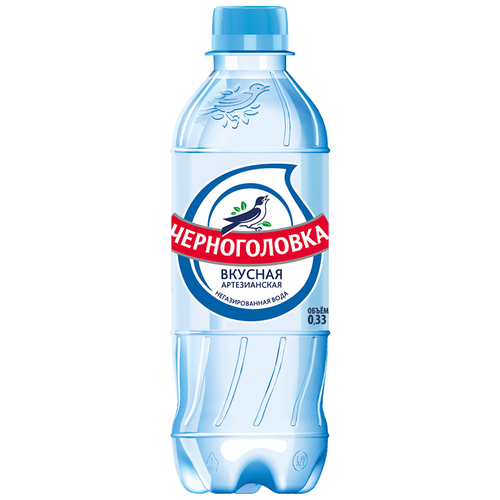 Вода питьевая Черноголовская негазированная, ПЭТ (0,33л*12шт)