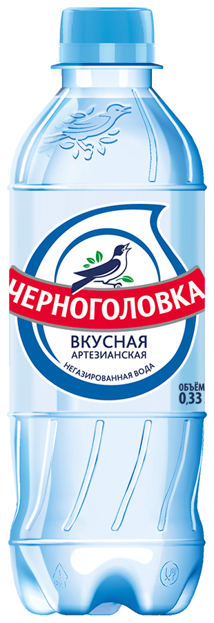 Вода питьевая Черноголовская негаз. 0.33л. пэт 12шт/уп - фотография № 1