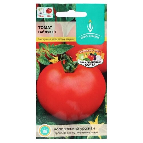Семена Евро-Семена Томат Гайдук F1, 10 шт семена томат гайдук ультраранний плоды округлые красные f1 10 шт