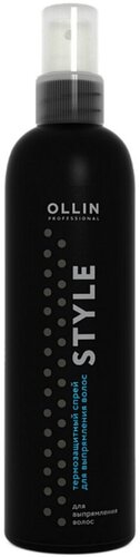 Ollin Style - Оллин Стайл Термозащитный спрей для выпрямления волос ...