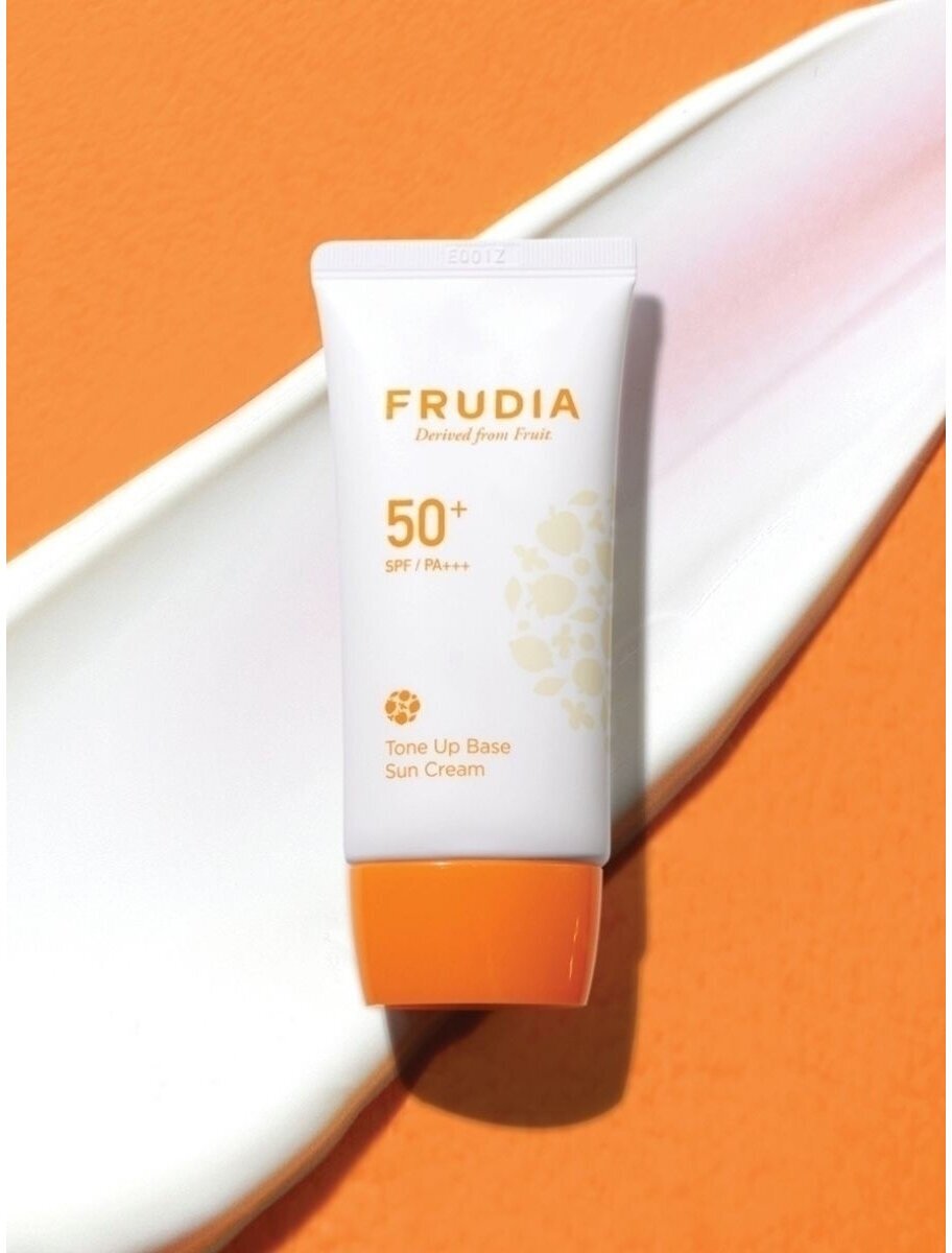 Крем-основа солнцезащитная тональная SPF50+ Frudia/Фрудия 50 г WelcosCo., LTD. KR - фото №11