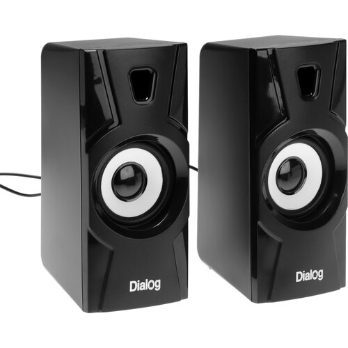 Компьютерные колонки 20 Stride AST-10UP 2х5Вт USB черные 293300₽