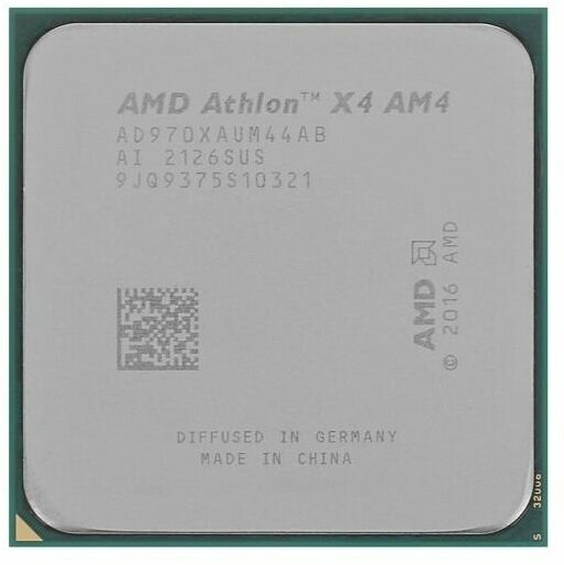 Процессор AMD Athlon X4 970 AM4 4 x 3800 МГц