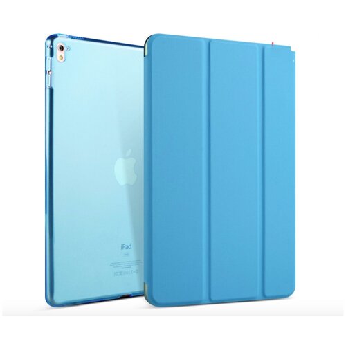 Чехол-обложка MyPads для Apple iPad Pro 10.5" (A1701/ A1709) / iPad Air 2019 тонкий умный кожаный с функцией смарт включения-выключения бирюзовый