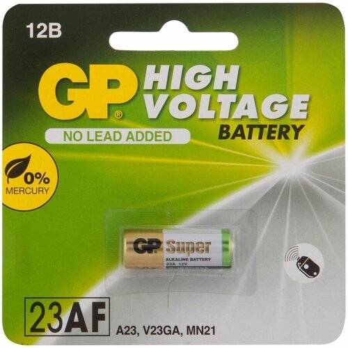 Батарейка алкалиновая GP Ultra Alkaline 23AF MN21, 1шт