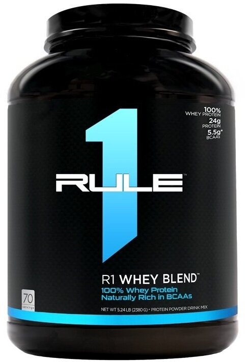 R1 Whey Blend Rule 1 (2380 гр) - Мятная Шоколадная Крошка