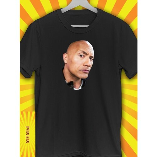 фото Футболка hilari, размер 48, черный, белый