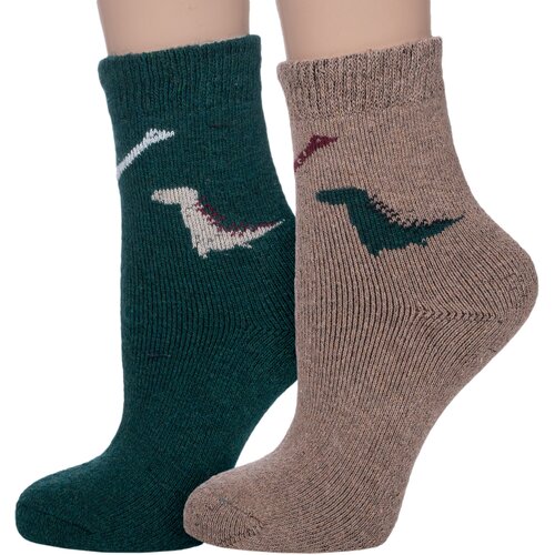 фото Носки hobby line, 2 пары, размер 16, мультиколор