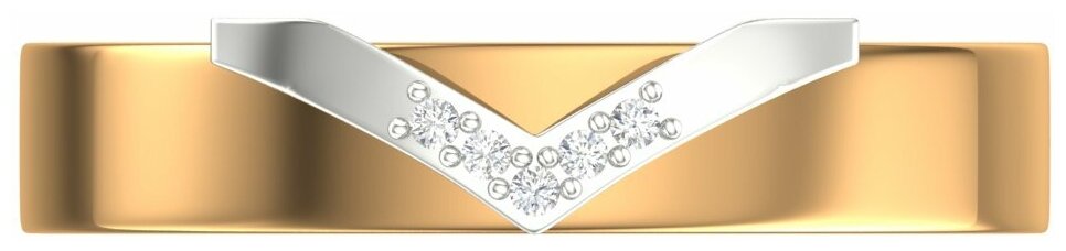 Золотое кольцо с бриллиантами 1101284-02736 POKROVSKY