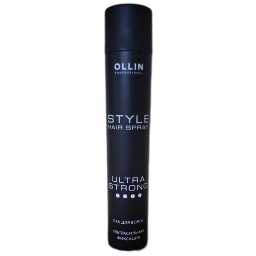 OLLIN Professional Лак для волос Style, ультрасильная фиксация, 500 мл