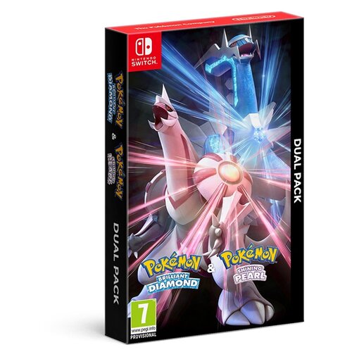 Игра Pokemon Brilliand Diamond & Shining Pearl Dual Pack Standard Edition для Nintendo Switch, картридж игра pokémon shining pearl standart edition для nintendo switch картридж