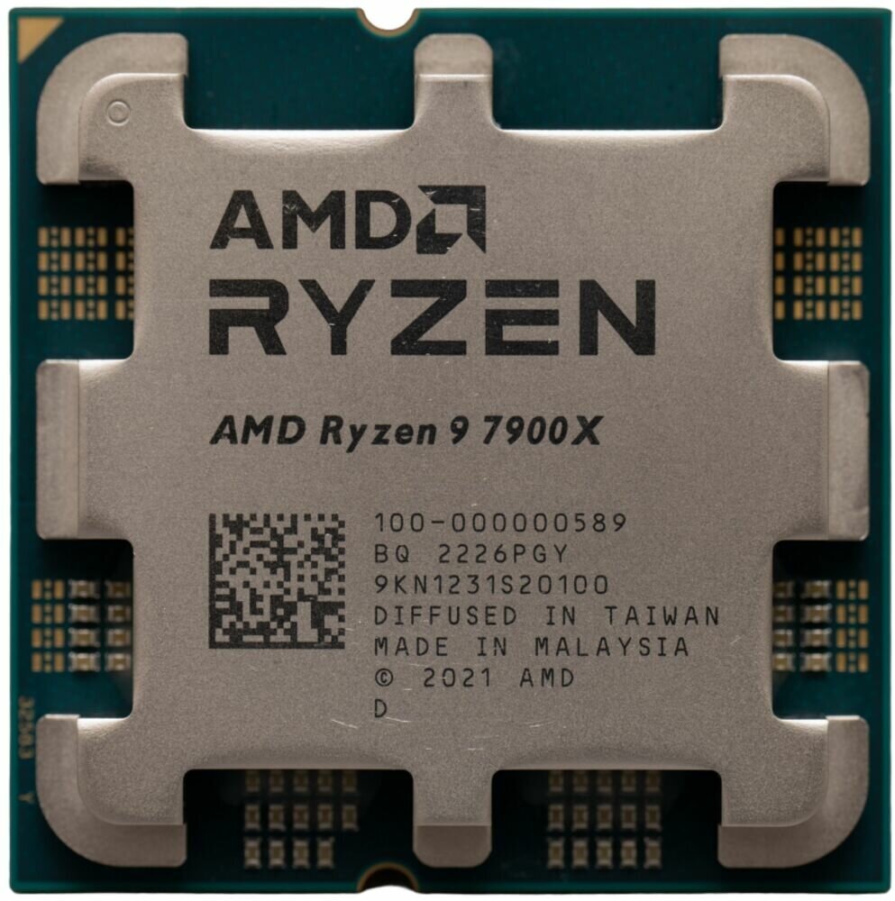 Процессор AMD Ryzen 9 7900X AM5 12 x 4700 МГц