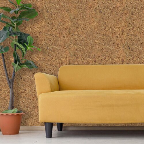 Изображение товара Стеновая пробковая панель EASYCORK, Уэльва, 600х300х2.5 мм/уп-ка 1.98 кв. м, 11 пластин