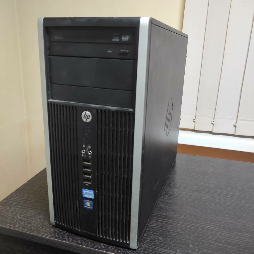 Настольный компьютер HP Compaq Pro 6300 Microtower (Intel i5-2400, DDR3 8gb, HDD 500gb)