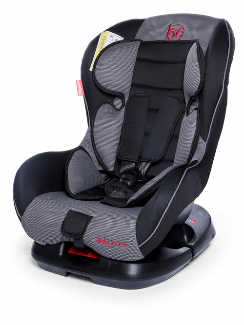 Автокресло группа 0/1 (до 18 кг) Babycare Rubin, black/grey 1008