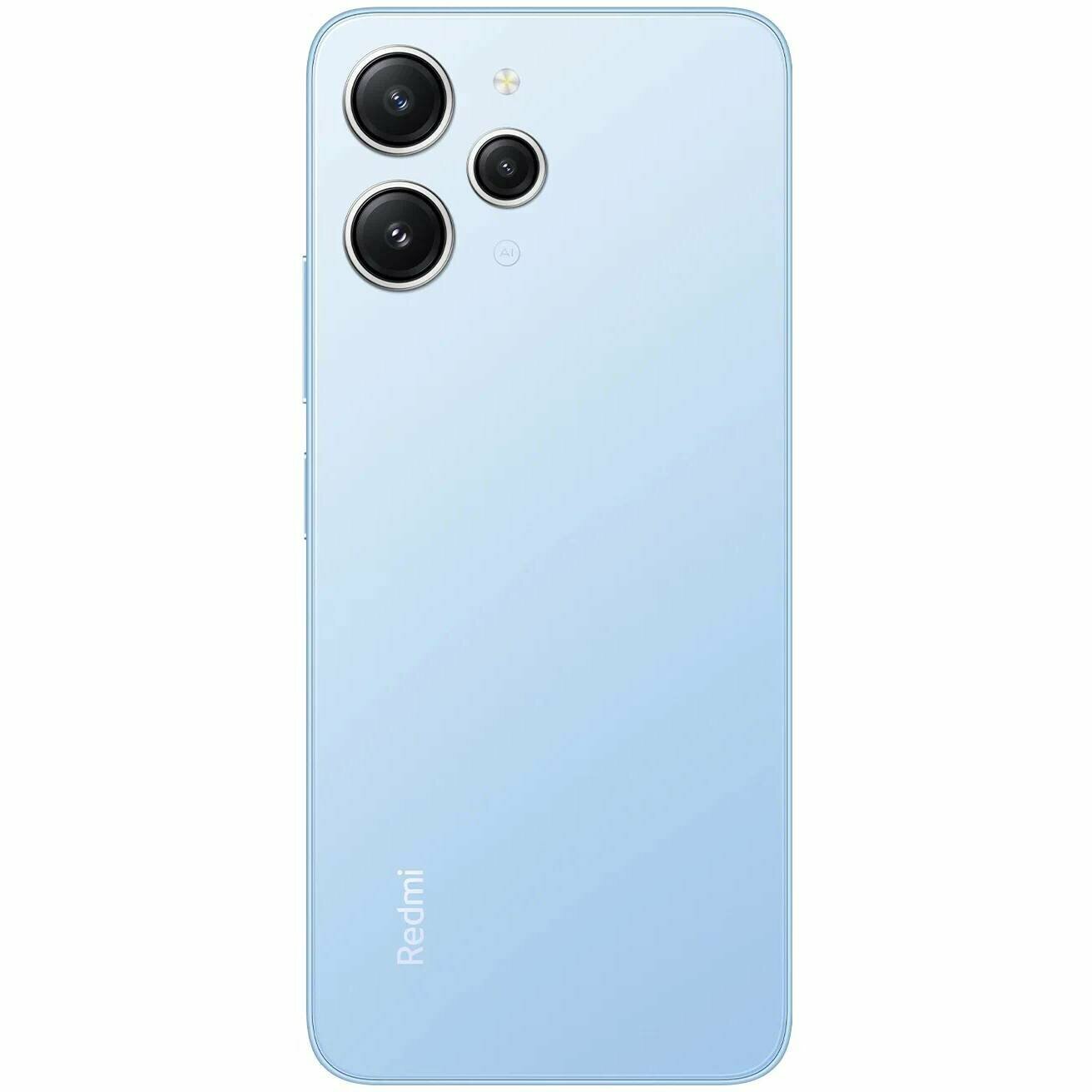 09016 Смартфон Xiaomi Redmi 12 8/128 Гб, голубой (2SIM, Global)