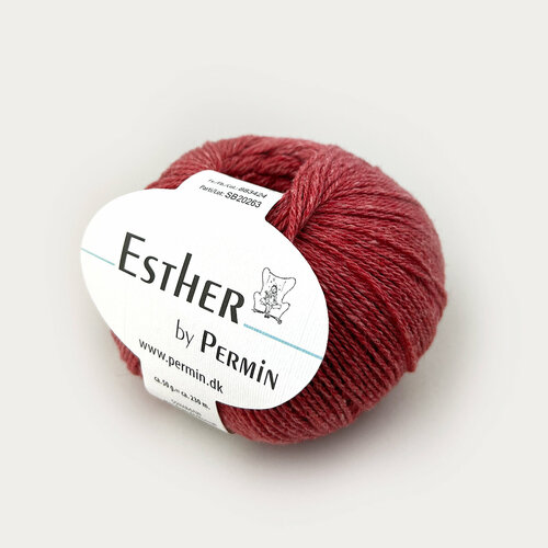 Пряжа Esther 50 шерсть 50 хлопок 50 г 230 м Permin 883400883424 703₽