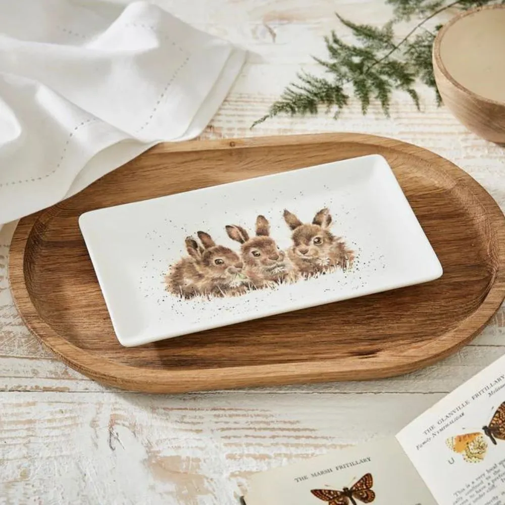 фото Блюдо Royal Worcester "Rabbits", 20х11 см