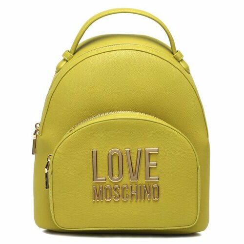 Рюкзак LOVE MOSCHINO, желто-зеленый