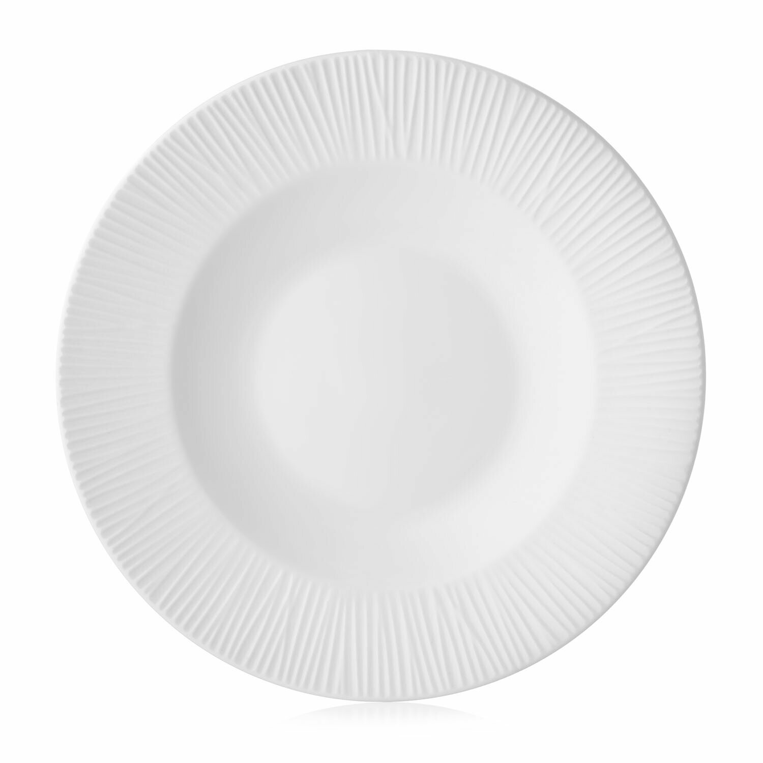 Тарелка для супа из костяного фарфора Walmer Mallow, 22 см, 180 мл, цвет белый