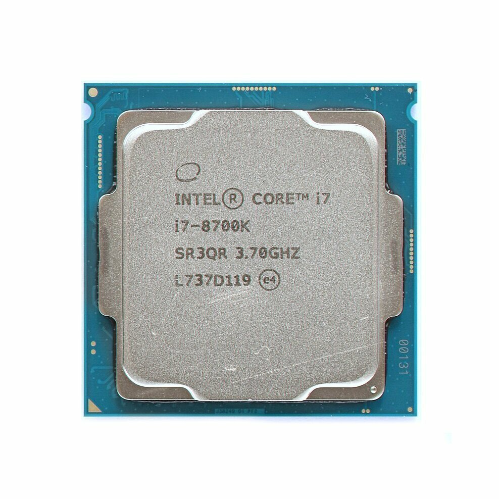 Процессор Intel Core i7-8700K (LGA1151v2, 6/12 до 4.7 ГГц, DDR4, Intel HD Graphics) OEM