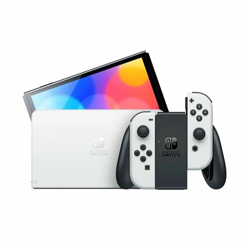 Игровая приставка Nintendo Switch OLED 64 Гб белый 3706800₽