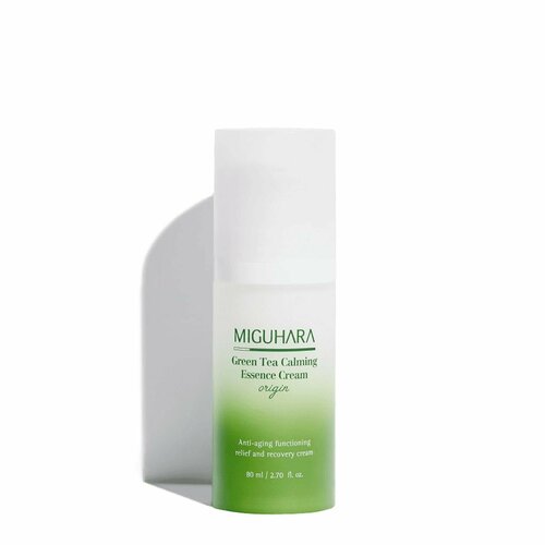 MIGUHARA Успокаивающий крем для лица Green Tea Calming Essence Cream Origin успокаивающий тонер для лица miguhara green tea calming essence toner origin 200 мл