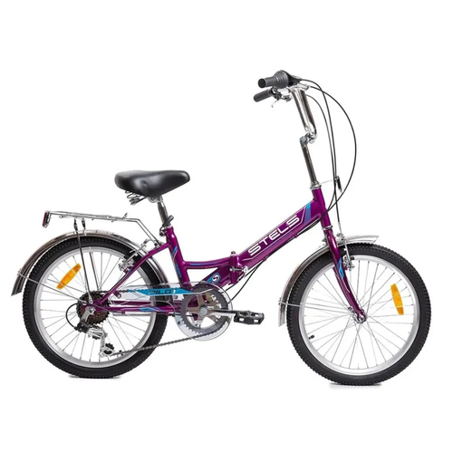 Велосипед складной дорожный STELS Pilot-350 20 Z010 фиолетовый 13 Требует финальной сборки 20051₽