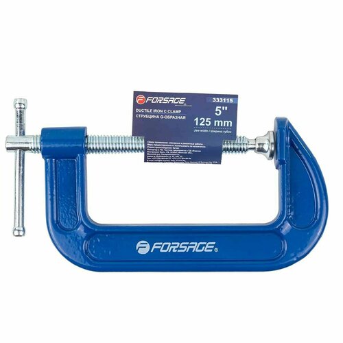Струбцина G-образная Profi5-125мм вес-119кг Forsage F-333115 1290₽