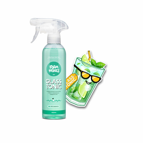 Foam Heroes Glass Tonic универсальный очиститель стекол автомобиля, 500мл