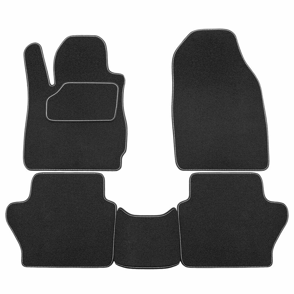 фото Коврики салона текстильные для Ford Fiesta (2015-2017) / Форд Фиеста