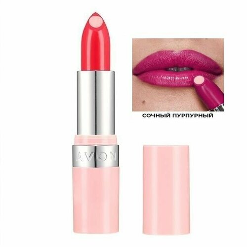 AVON Кремовая помада с гиалуроновой кислотой, Сочный пурпурный/Fuchsia