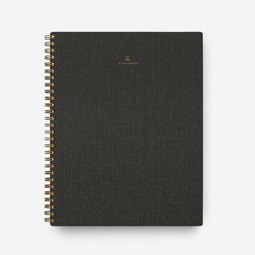 The Notebook Blank Charcoal Gray Блокнот