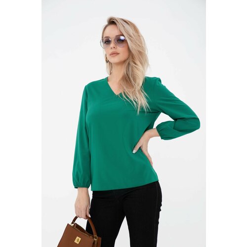 фото Блуза a-a awesome apparel by ksenia avakyan, размер 56, зеленый