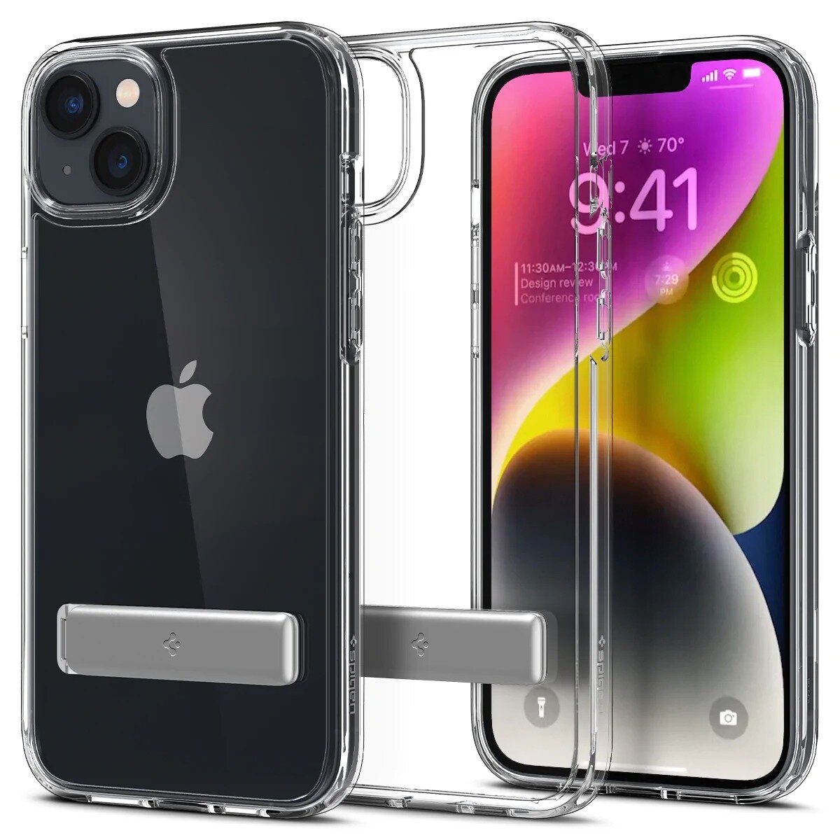 Чехол SPIGEN Ultra Hybrid S для iPhone 14 прозрачный (Crystal Clear)