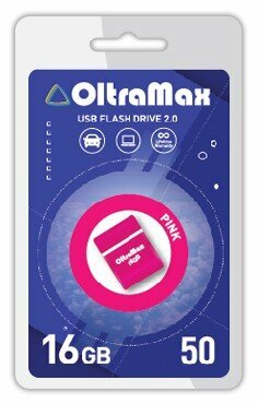 Флэш-накопитель (OLTRAMAX OM-16GB-50-Pink 2.0)